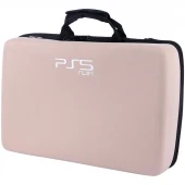کیف کنسول بازی PS5 Slim زمینه کرمی
