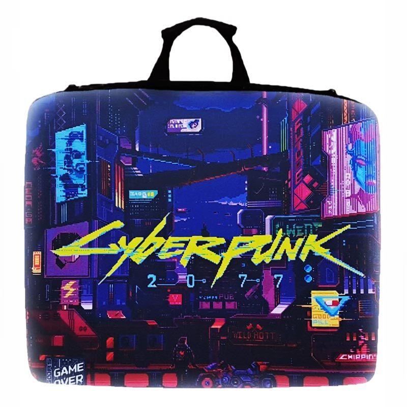 کیف کنسول بازی Game Over PS4 طرح Cyberpunk 2077