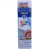 مداد رنگی 24 رنگ دامس DM2480-T24