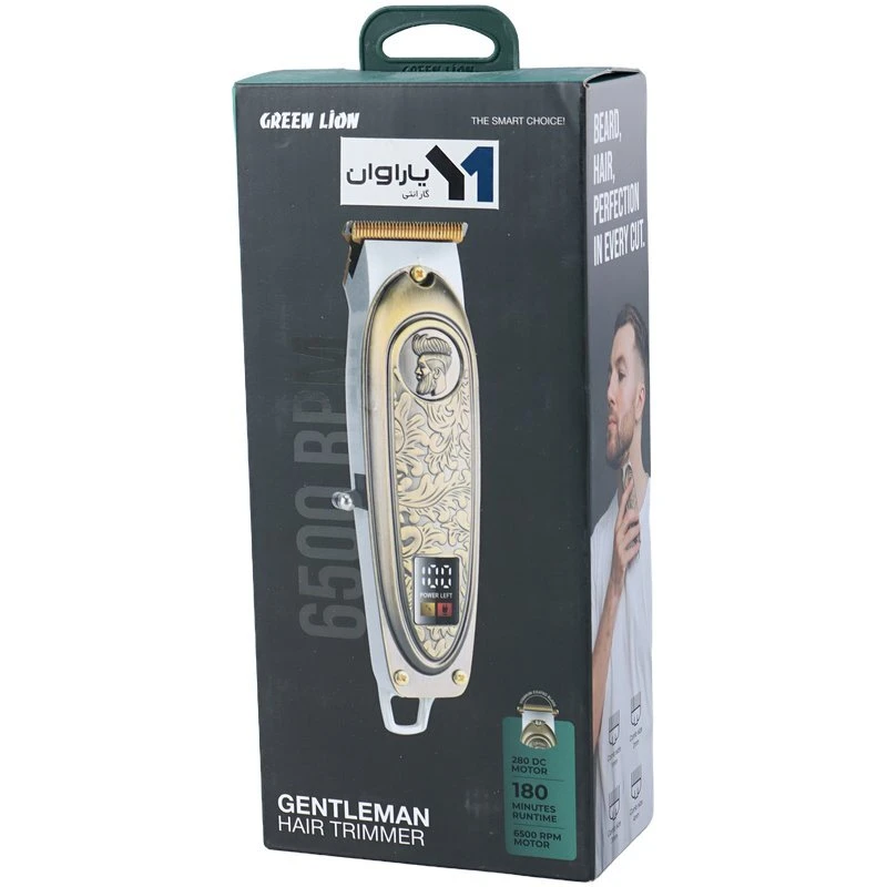 ماشین اصلاح موی سر و صورت گرین لاین Gentleman GL-TM28