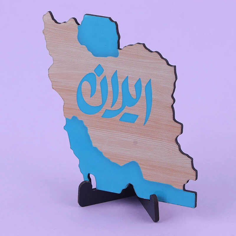 استند رومیزی طرح کشور ایران