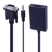 تبدیل VGA به HDMI پی نت + کابل صدا