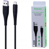 کابل میکرو یو اس بی فست شارژ 5 آمپر گلکس بیت طول 1 متر کد 3