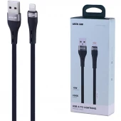 کابل لایتنینگ فست شارژ 12 وات گرین لاین GNBRUSALGBK طول 1 متر