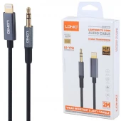 کابل تبدیل Lightning به AUX الدینیو LS-Y92i طول 2 متر