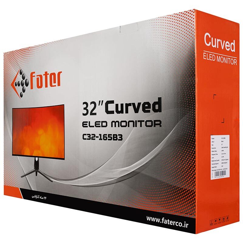 مانیتور گیمینگ خمیده فاطر C32-165B3 سایز 32 اینچ
