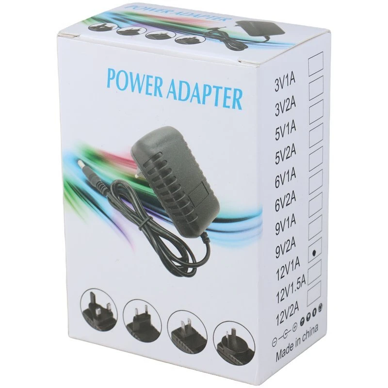 آداپتور مودم AC/DC 1210 12V 1A فیش درشت کد 2