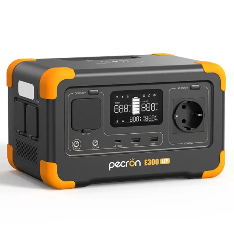 پاور استیشن پکرون E300 LFP 600W ظرفیت 15000 میلی آمپر ساعت