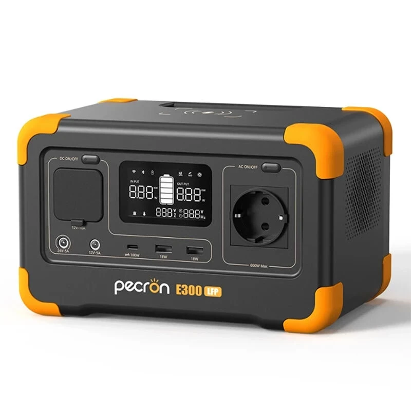 پاور استیشن پکرون E300 LFP 600W ظرفیت 15000 میلی آمپر ساعت
