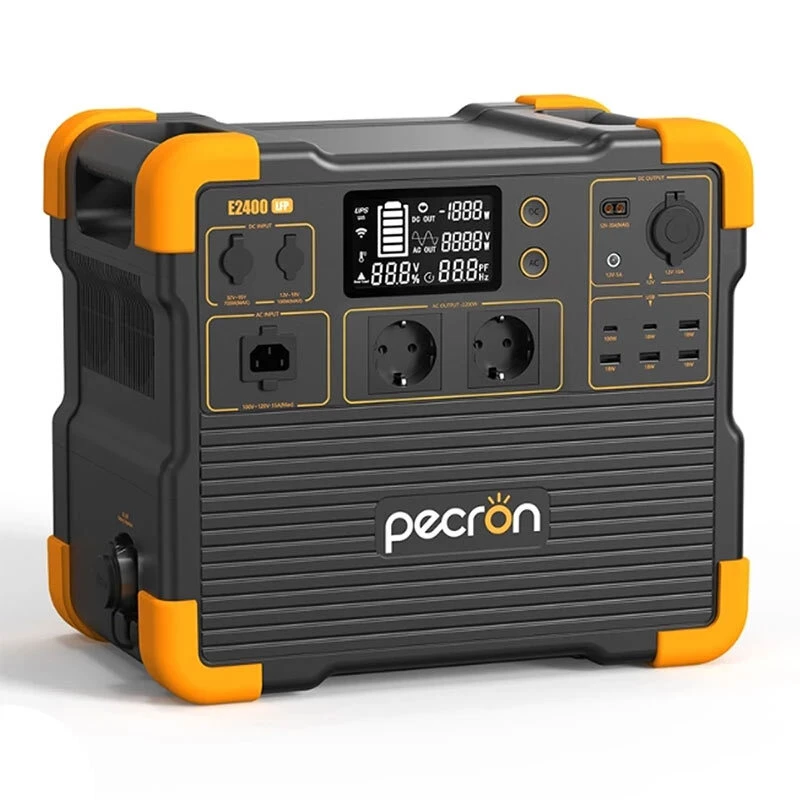 پاور استیشن پکرون E2400 LFP 2400W ظرفیت 40000 میلی آمپر ساعت