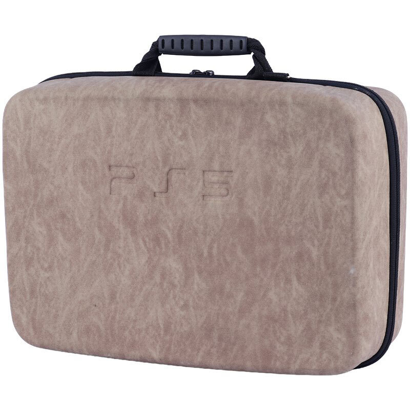 کیف کنسول بازی PS5 Slim زمینه کرمی کد 2