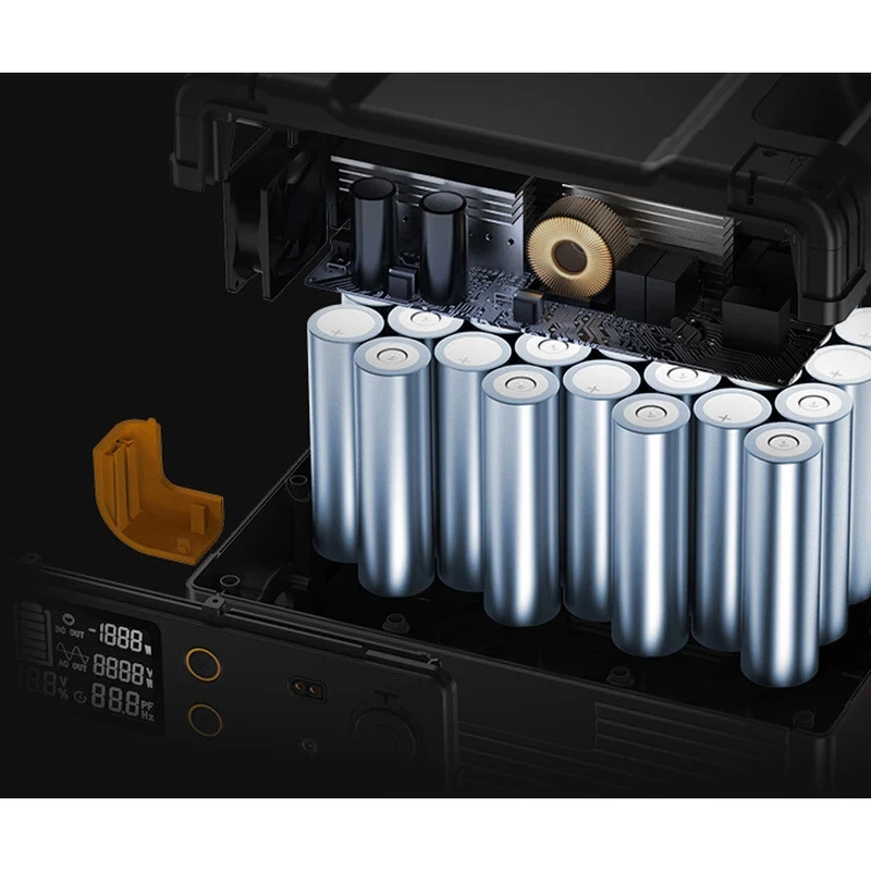 پاور استیشن پکرون E2400 LFP 2400W ظرفیت 40000 میلی آمپر ساعت