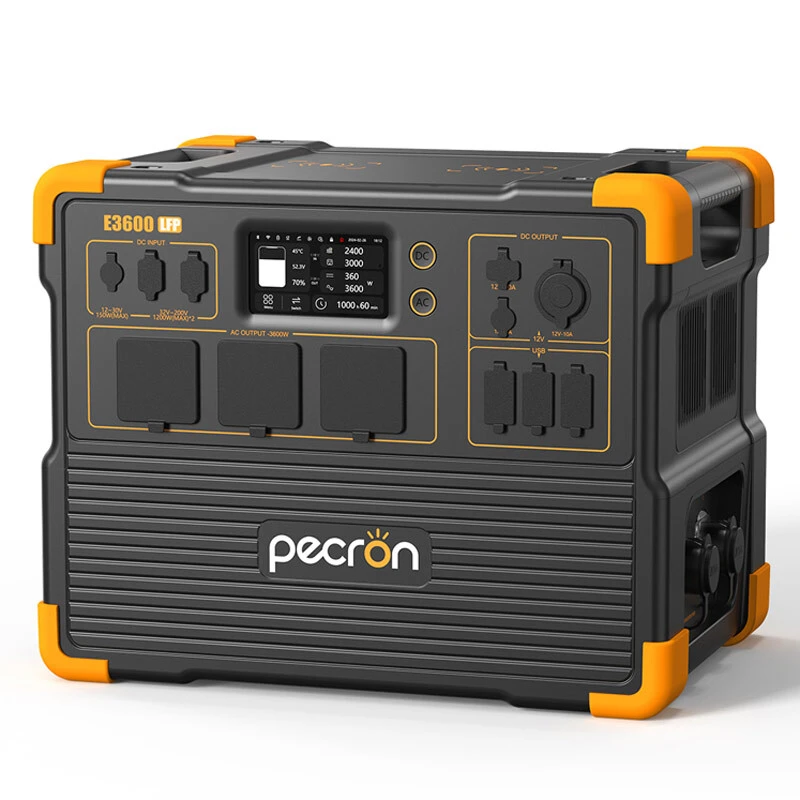 پاور استیشن پکرون E3600 LFP 3600W ظرفیت 60000 میلی آمپر ساعت