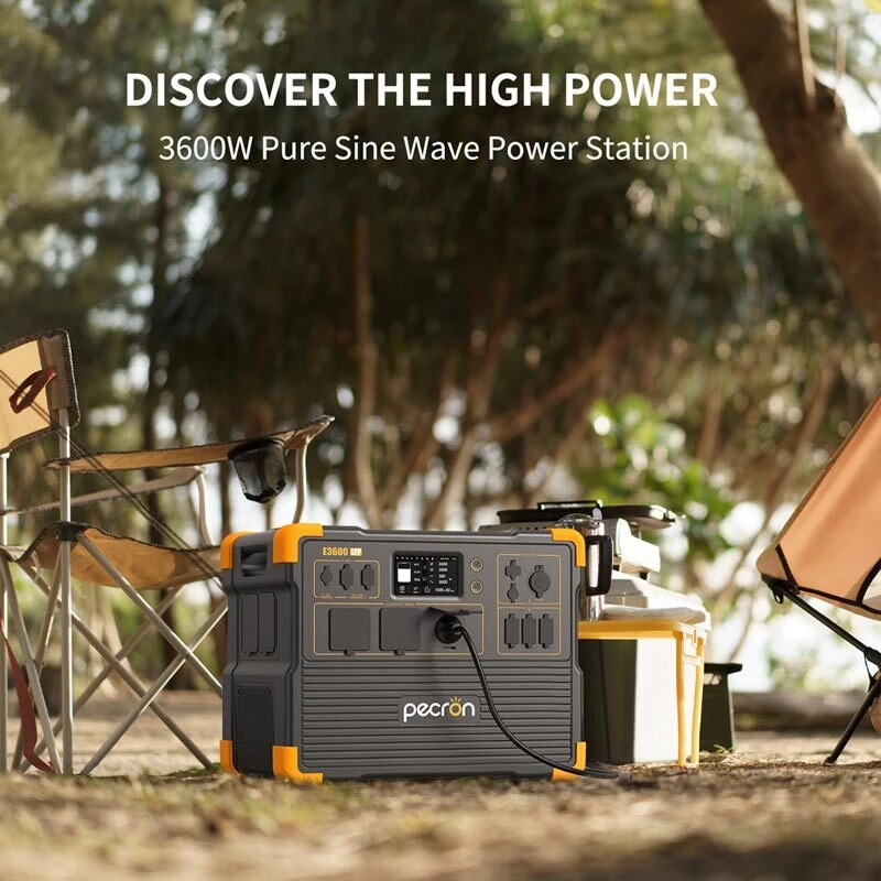 پاور استیشن پکرون E3600 LFP 3600W ظرفیت 60000 میلی آمپر ساعت