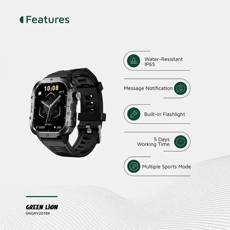 ساعت هوشمند گرین لاین Gravix GL-SWA43