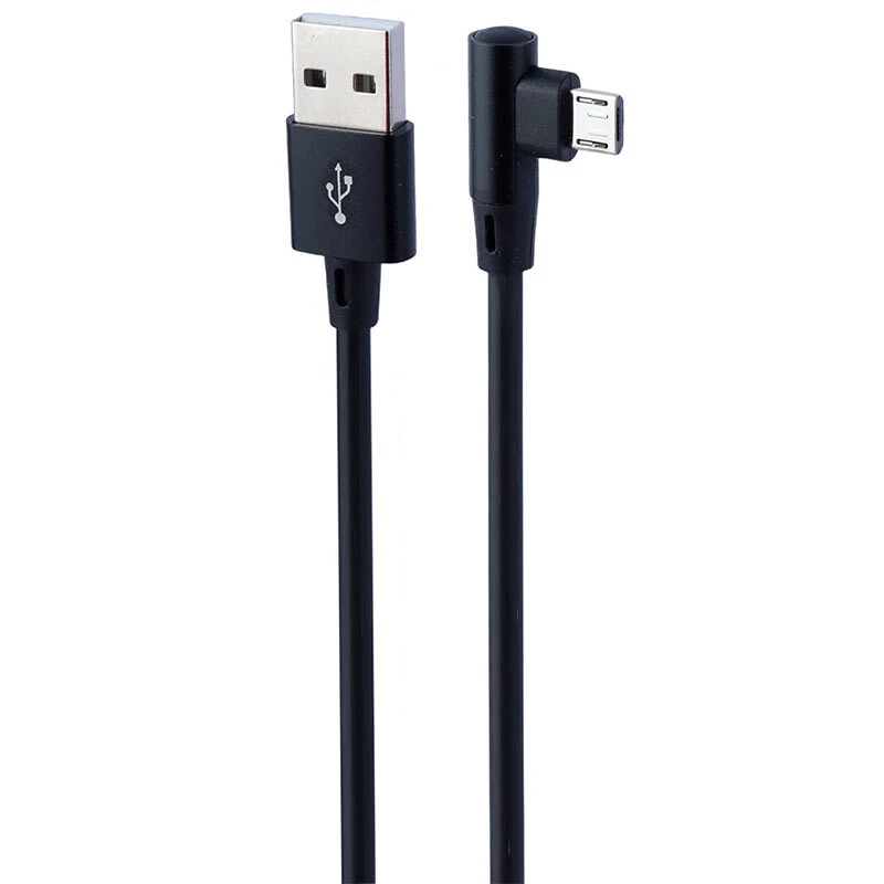 کابل میکرو یو اس بی 2.1 آمپر سیبراتون S241A یکسر L طول 1.1 متر
