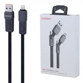 کابل شارژ چند کاره فست شارژ 60 وات ارلدام EC-IC05 طول 1 متر