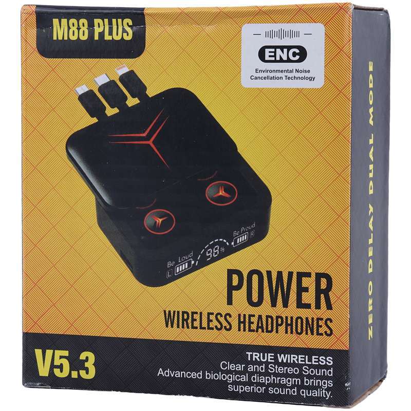 هندزفری بلوتوثی M88 Plus ENC