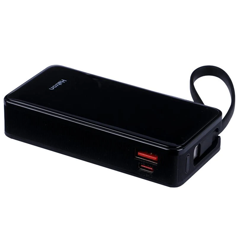 پاور بانک فست شارژ هترون HPB1066MG QC3.0 PD 22.5W ظرفیت 10000 میلی آمپر ساعت