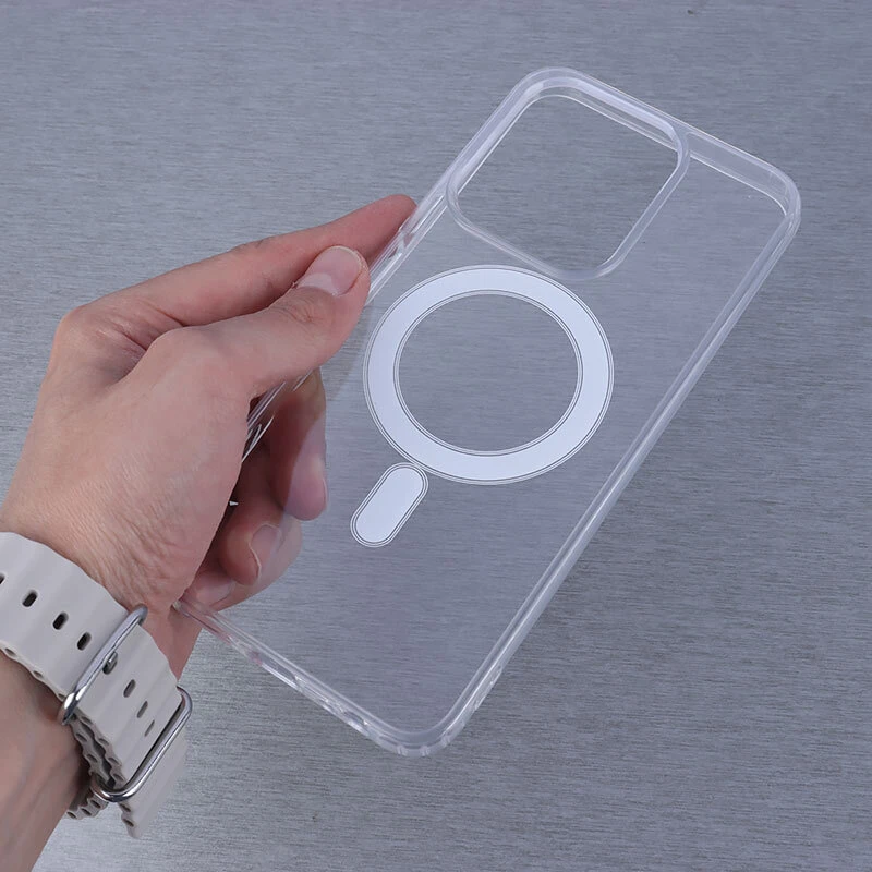 قاب ضد ضربه مگ سیف Clear Case Magnetic شیائومی Redmi 15C