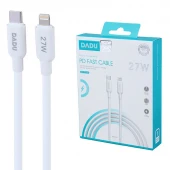 کابل تایپ سی به لایتنینگ فست شارژ 27 وات دادو DC-C159 طول 1 متر