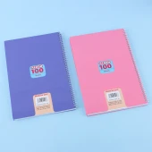 دفتر سیمی 100 برگ آفاق کد 64