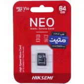 رم میکرو 64 گیگ هایک سمی Hiksemi Neo V30 C10 92MB/s
