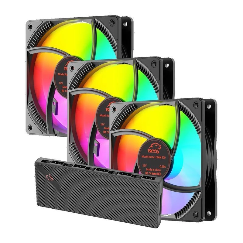 فن کیس تسکو Skadi Storm GFAN 300 سایز 120 میلی متری بسته 3 عددی