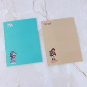 دفتر 50 برگ طرح کلاسیک آفاق کد 03