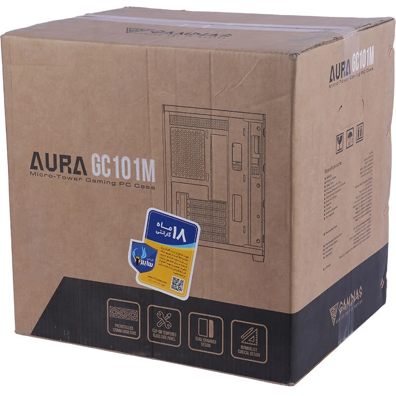 کیس کامپیوتر گیم دیاس Gamdias AURA GC101M