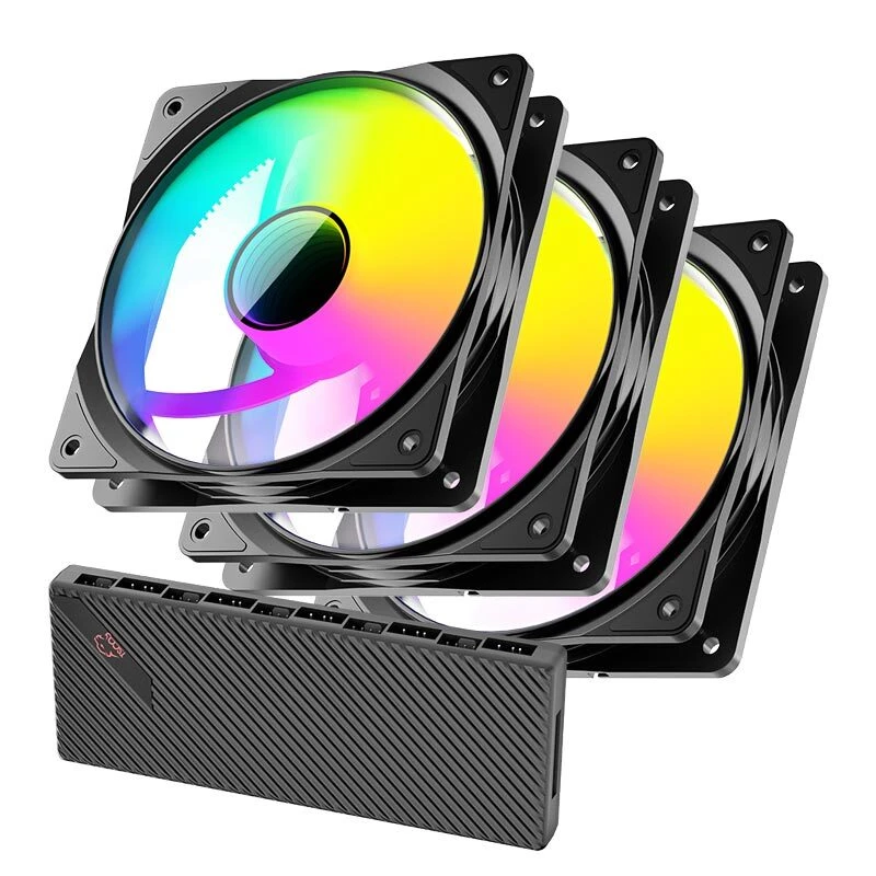 فن کیس تسکو Skadi Storm GFAN 300 سایز 120 میلی متری بسته 3 عددی