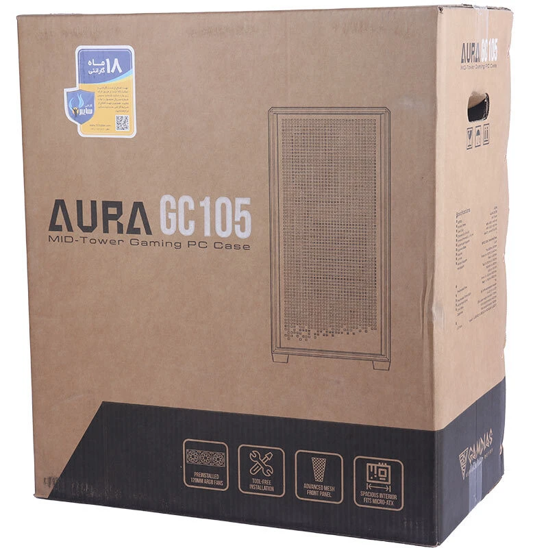 کیس کامپیوتر گیم دیاس Gamdias AURA GC105