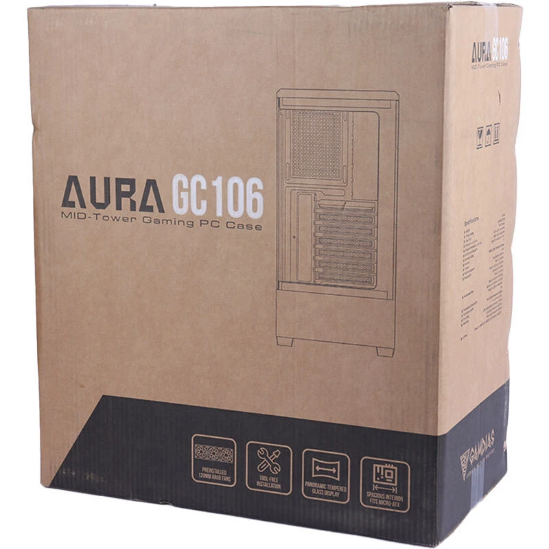 کیس کامپیوتر گیم دیاس Gamdias AURA GC106