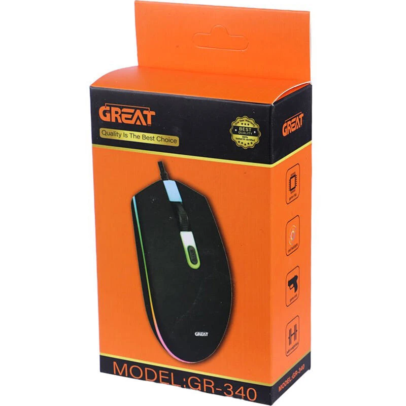 موس گیمینگ گریت GR-340