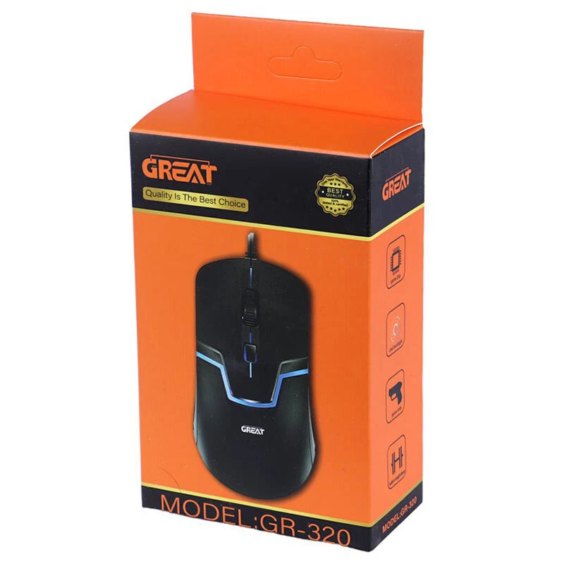 موس گیمینگ گریت GR-320