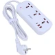 چند راهی 3 خانه هیسکا CH-5511 با کابل 2 متری + شارژر USB و Type-C