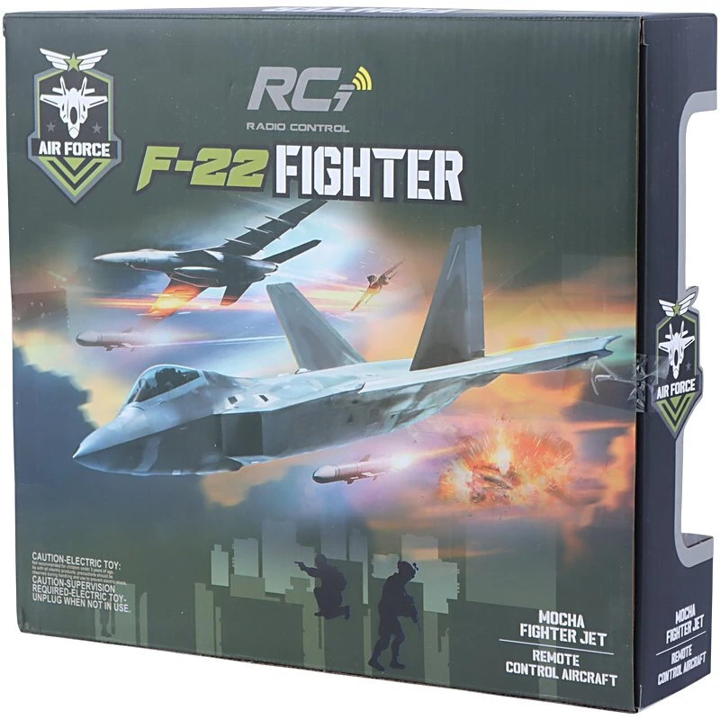 هواپیما جنگنده کنترلی شارژی F-22 Fighter کد 301312