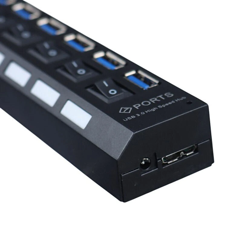 هاب 7 پورت USB 3.0 گریت