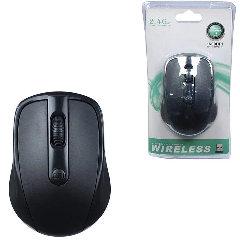 موس بی سیم 2.4G 1600DPI