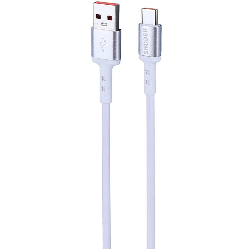 کابل تایپ سی فست شارژ 5 آمپر شوش SH72C طول 1.1 متر
