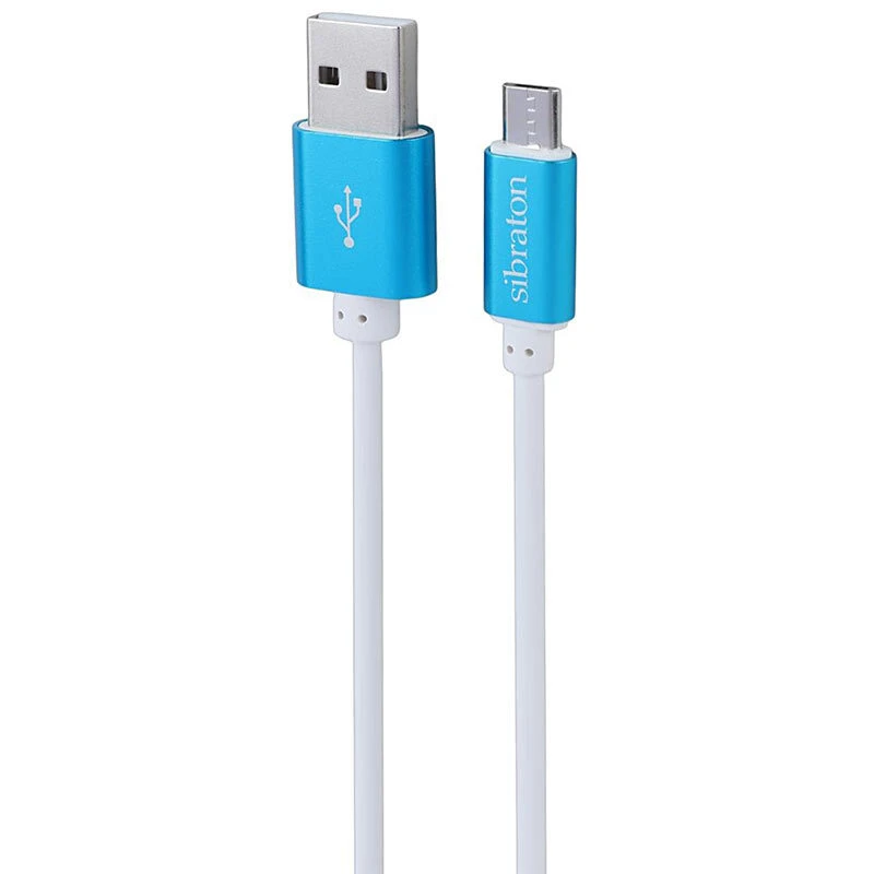 کابل میکرو یو اس بی 2.1 آمپر سیبراتون S321A طول 2 متر