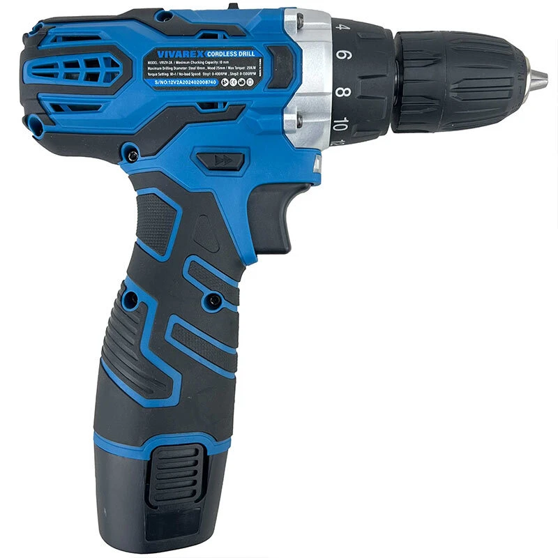 کیت دریل شارژی ویوارکس VR12V-2A-Blue