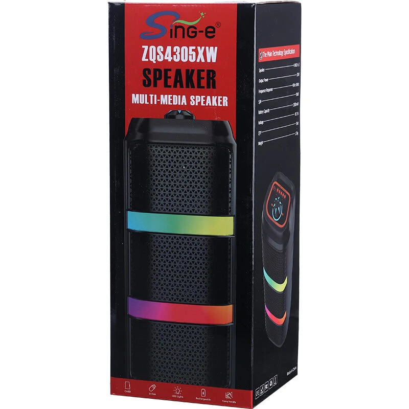 اسپیکر بلوتوثی سینگ ای ZQS4305XW + میکروفون