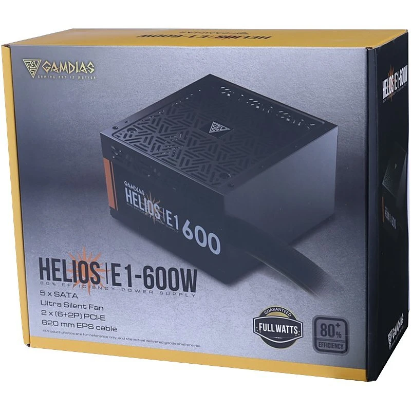 پاور 600 وات گیم دیاس Gamdias HELIOS E1-600