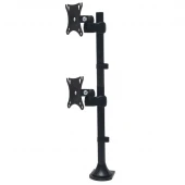 پایه رومیزی متحرک مانیتور دوتایی 17 تا 27 اینچ LCDARM LD-2