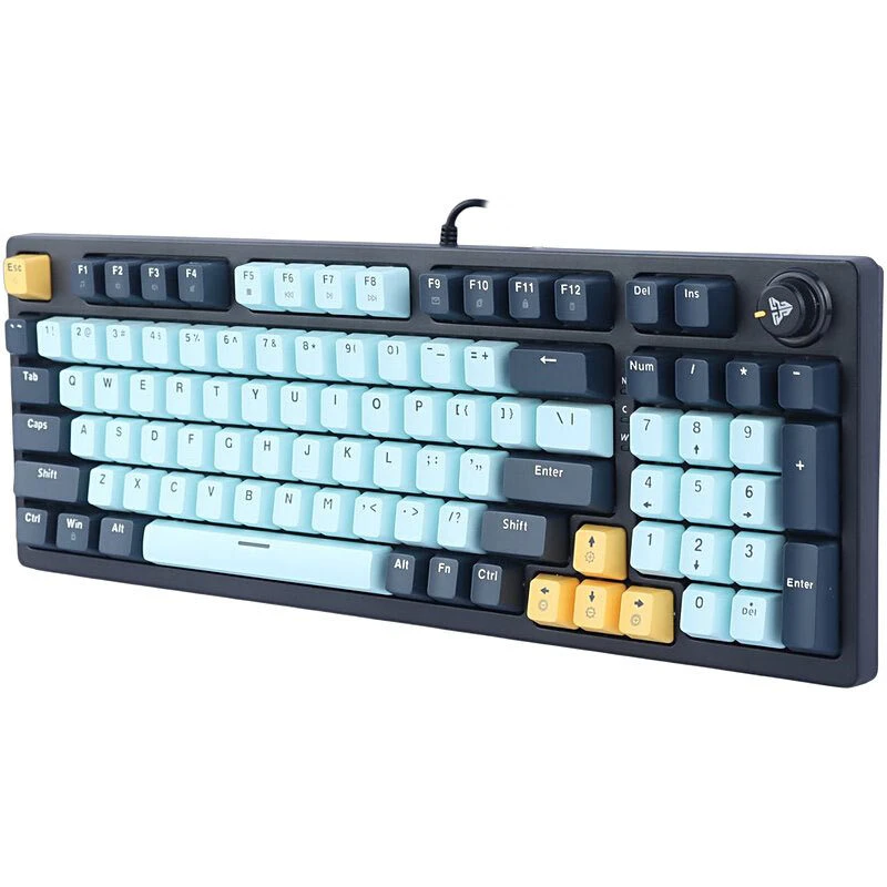 کیبورد گیمینگ فنتک ATOM 96 MK890v2 Blue Switch