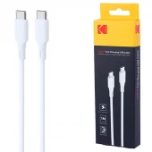 کابل دو سر تایپ سی فست شارژ 65 وات کداک USBC-5917 طول 1 متر