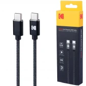 کابل دو سر تایپ سی فست شارژ 65 وات کداک USBC-5923 طول 2 متر