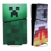 اسکین پلی استیشن 5 اسلیم دیجیتال گیم اور طرح Minecraft