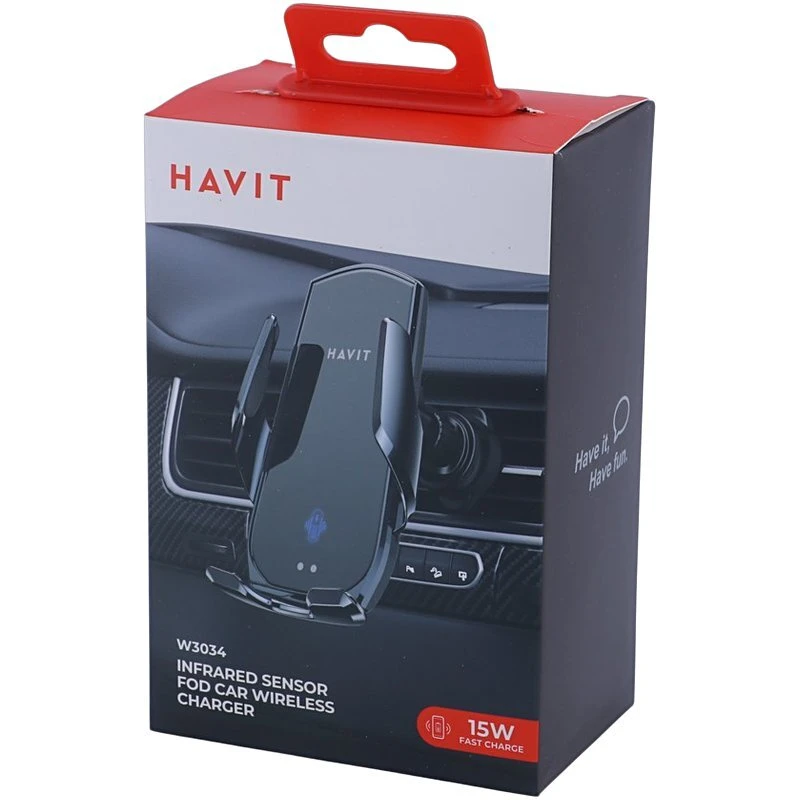 هولدر و شارژر وایرلس 15 وات هویت W3034
